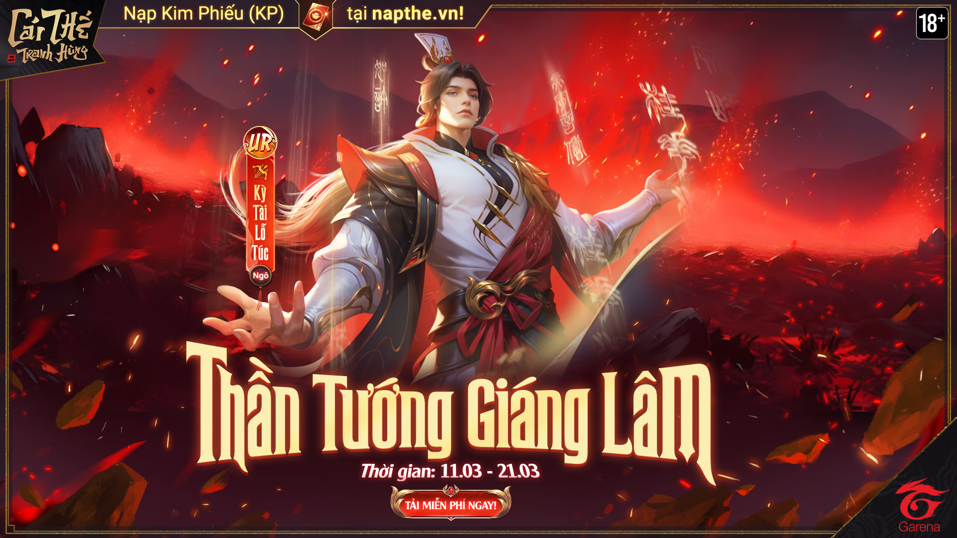 Chuỗi sự kiện Thần Tướng Giáng Lâm ngày 11/03